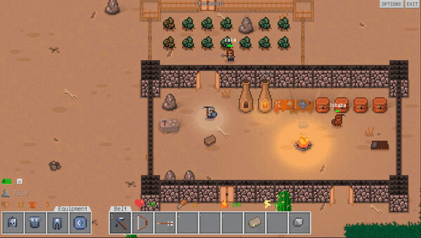 Игра Tribefort, скриншот