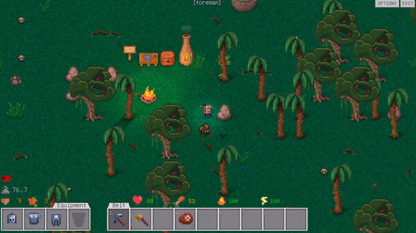Игра Tribefort, скриншот