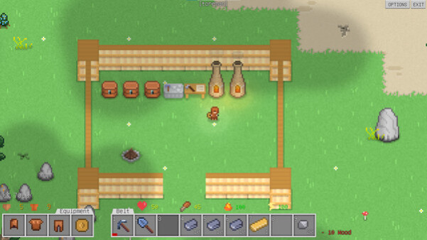 Игра Tribefort, скриншот