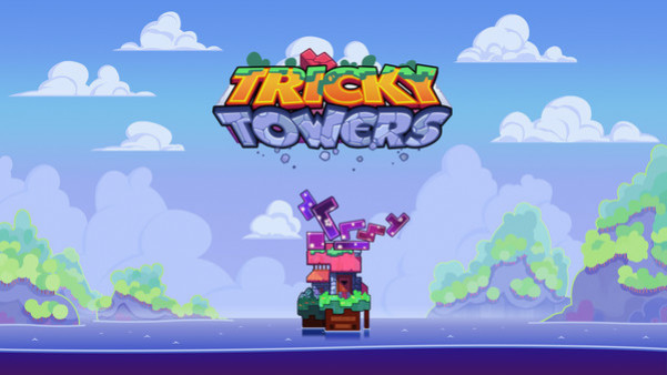 Игра Tricky Towers - Galaxy Bricks, скриншот