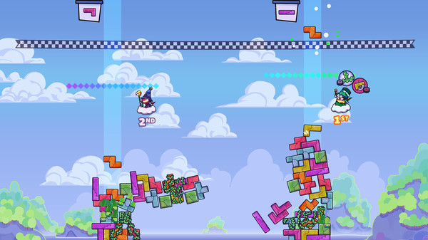 Игра Tricky Towers, скриншот