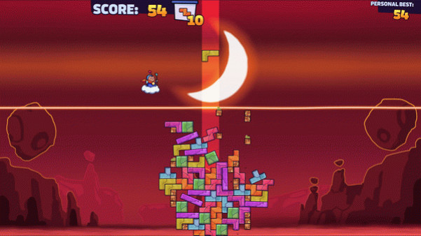 Игра Tricky Towers, скриншот