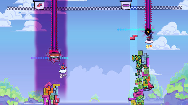 Игра Tricky Towers, скриншот
