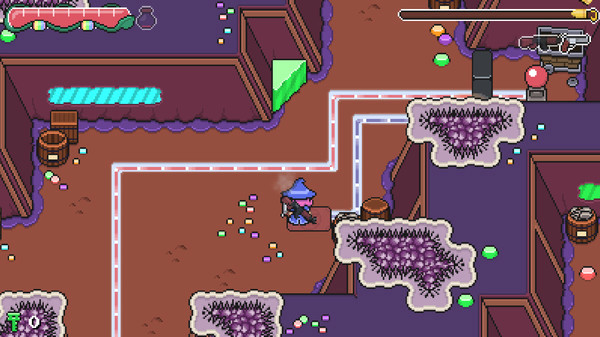 Игра Trigger Witch, скриншот