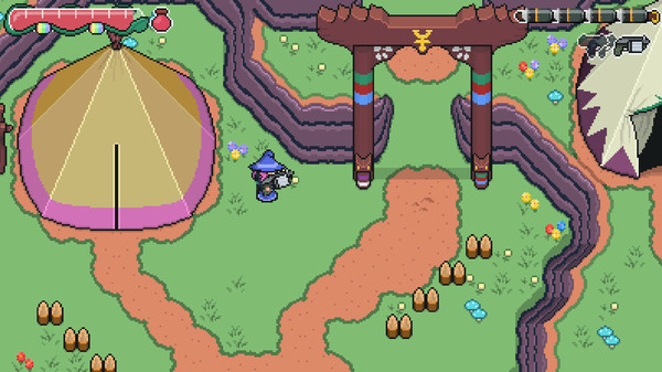 Игра Trigger Witch, скриншот