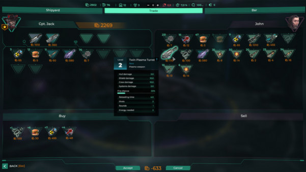 Игра Trigon: Space Story, скриншот