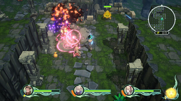 Игра Trinity Trigger, скриншот