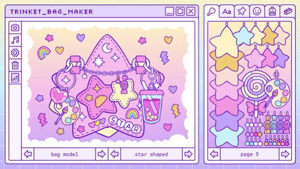 Игра Trinket Bag Maker, скриншот