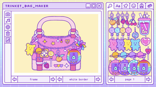 Игра Trinket Bag Maker, скриншот