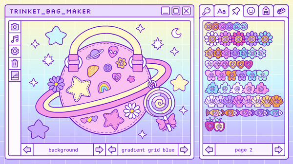 Игра Trinket Bag Maker, скриншот