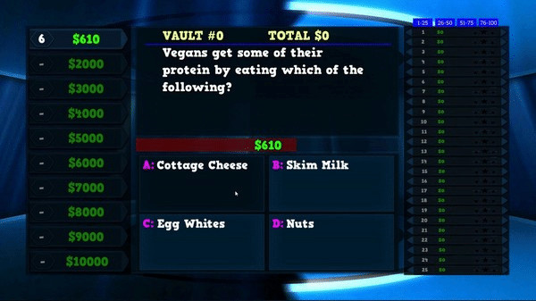 Игра Trivia Vault: Health Trivia Deluxe, скриншот