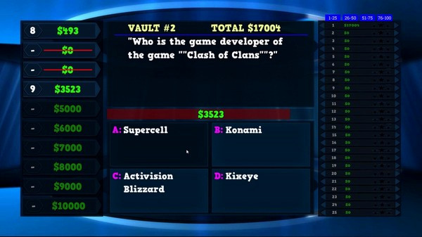 Игра Trivia Vault: Video Game Trivia Deluxe, скриншот