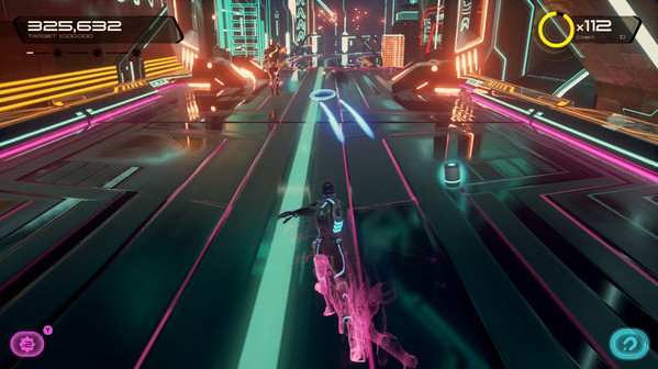Игра TRON RUN/r, скриншот