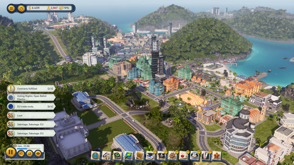 Игра Tropico 6, скриншот