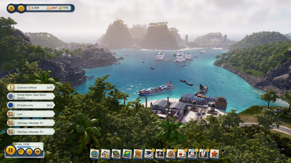 Игра Tropico 6, скриншот