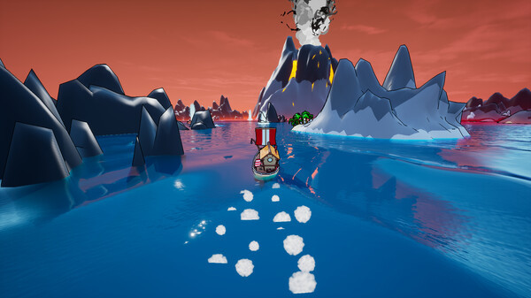 Игра Trouble in Pacifica, скриншот