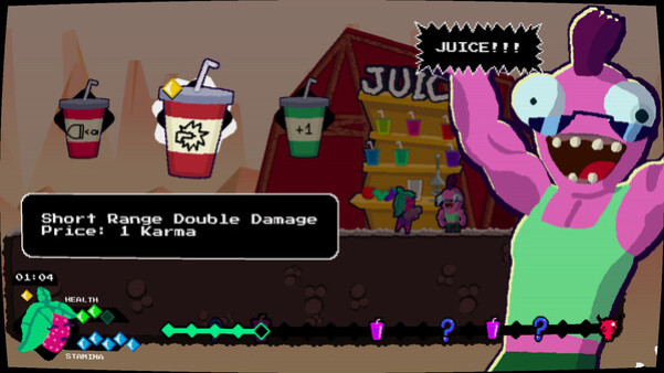Игра TROUBLE JUICE, скриншот