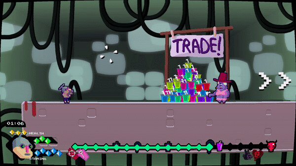 Игра TROUBLE JUICE, скриншот