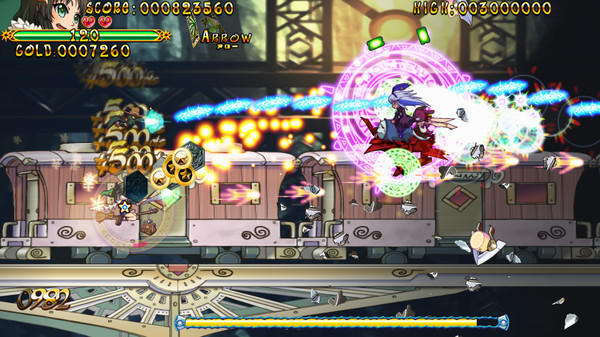 Игра Trouble Witches Origin,additional character : Louis, скриншот