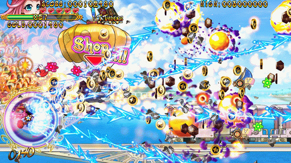 Игра Trouble Witches Origin,additional character : Yoko, скриншот