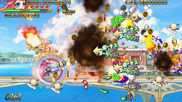 Игра Trouble Witches Origin,additional character : Yoko, скриншот