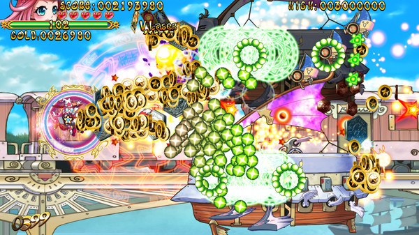 Игра Trouble Witches Origin,additional character : Yoko, скриншот