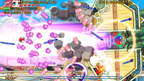 Игра Trouble Witches Origin,additional character : Yoko, скриншот