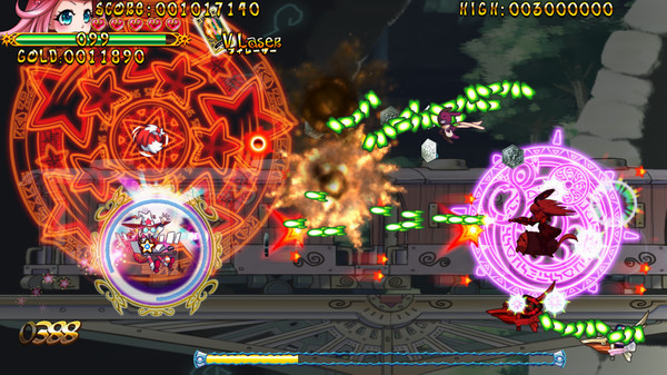 Игра Trouble Witches Origin,additional Game Walpurgis Edition, скриншот