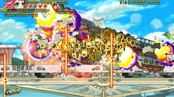 Игра Trouble Witches Origin,additional Game Walpurgis Edition, скриншот