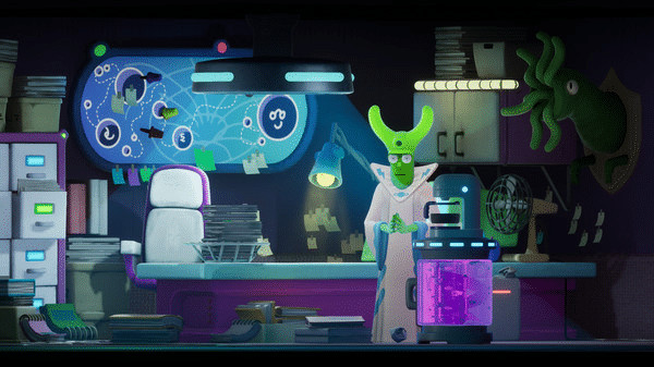 Игра Trover Saves the Universe, скриншот