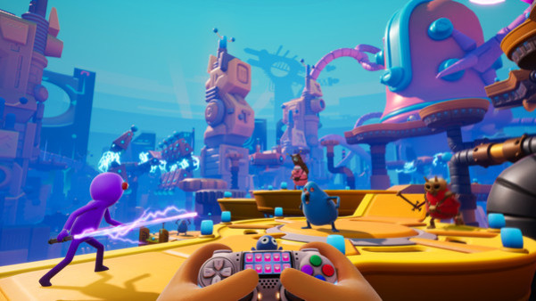 Игра Trover Saves the Universe, скриншот