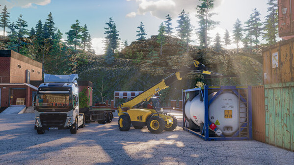 Игра Truck and Logistics Simulator, скриншот