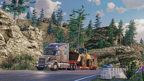 Игра Truck and Logistics Simulator, скриншот