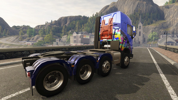 Игра Truck Driver - France Paint Jobs DLC, скриншот