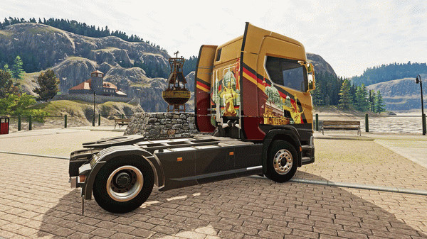 Игра Truck Driver - German Paint Jobs DLC, скриншот