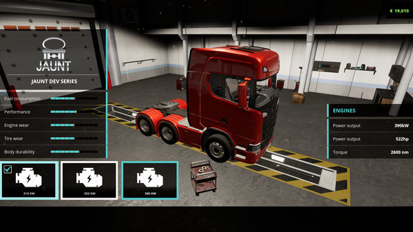 Игра Truck Driver, скриншот