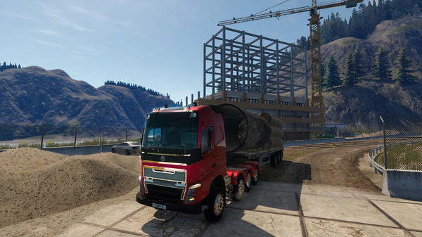 Игра Truck Driver, скриншот