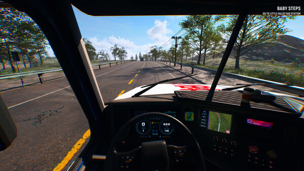 Игра Truck Driver: The American Dream, скриншот
