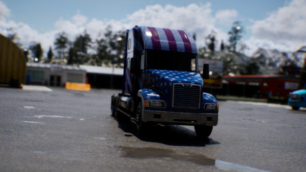 Игра Truck Driver: The American Dream, скриншот