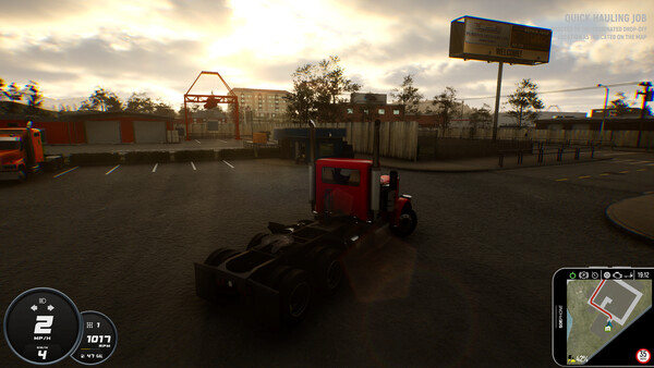 Игра Truck Driver: The American Dream, скриншот