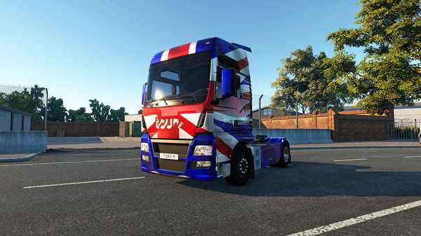 Игра Truck Driver - UK Paint Jobs DLC, скриншот