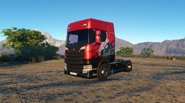 Игра Truck Driver - UK Paint Jobs DLC, скриншот