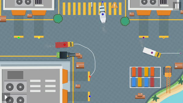 Игра Truck Master, скриншот