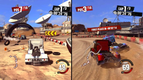 Игра Truck Racer, скриншот