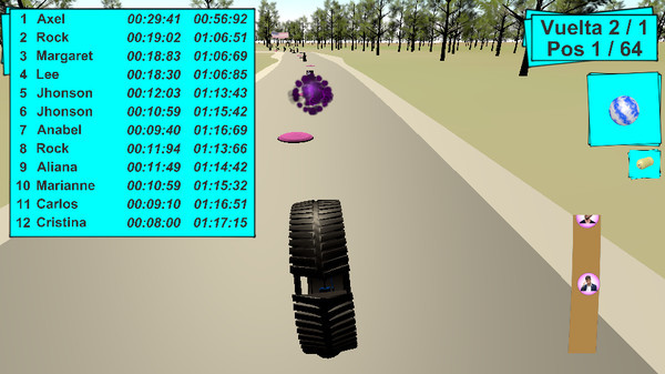 Игра True Racing, скриншот