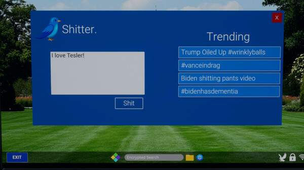 Игра Trump Simulator 2025, скриншот