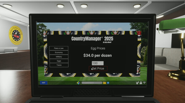 Игра Trump Simulator 2025, скриншот
