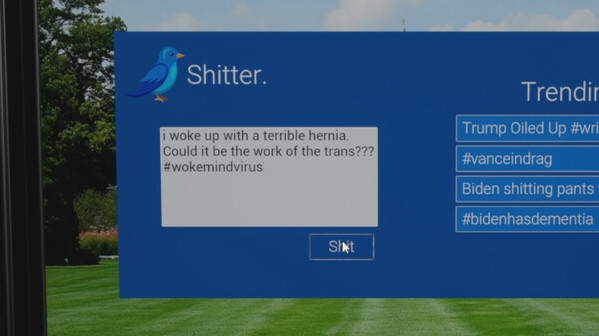 Игра Trump Simulator 2025, скриншот