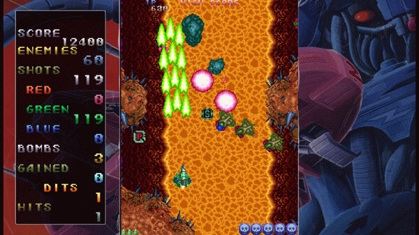 Игра Truxton, скриншот