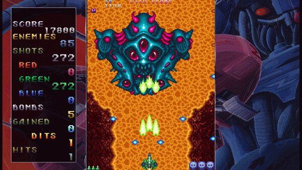 Игра Truxton, скриншот